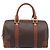 Céline Borsa a mano CELINE Macadam PVC Pelle Marrone Tono Oro Auth ep15813 - vista 2