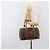 Céline Borsa a mano CELINE Macadam PVC Pelle Marrone Tono Oro Auth ep15813 - vista 23