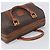 Céline Borsa a mano CELINE Macadam PVC Pelle Marrone Tono Oro Auth ep15813 - vista 6