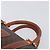 Céline Borsa a mano CELINE Macadam PVC Pelle Marrone Tono Oro Auth ep15813 - vista 8