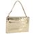 LOUIS VUITTON Monogram Miroir Pochette Plat Pouch Gold LV Auth 199233V Dourado