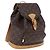 Zaino LOUIS VUITTON Monogram Montsouris MM M51136 LV Auth 196369A Monogramma
