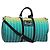LOUIS VUITTON Damier Stripe Gradation Keepall Bandouliere 50 Auth 198613SM Verde