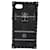 LOUIS VUITTON Monogram Eclipse Fragment iTrunk iPhone 7 Case M62613 Auth BA15042 Noir Monogramme - vue 13