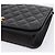 Borsa a catena CHANEL Matelasse Turn Lock in pelle d'agnello nera e oro CC Auth yk20823SAM Nero D'oro - vista 15