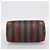 Pequin Borsa Boston FENDI in tela Pecan PVC Nero Marrone Auth 197655 - vista 5