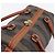 Pequin Borsa Boston FENDI in tela Pecan PVC Nero Marrone Auth 197655 - vista 6