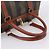 Pequin Borsa Boston FENDI in tela Pecan PVC Nero Marrone Auth 197655 - vista 8