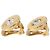 Céline Orecchini CELINE metallo Gold Auth ka5908 D'oro - vista 12