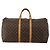LOUIS VUITTON Monogram Keepall 55 Boston Bag M41424 LV Auth 196393A Monogramma - vista 13