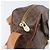 Céline Borsa a tracolla CELINE Macadam Canvas PVC Pelle Marrone Oro Auth 199592A D'oro - vista 10