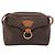 Céline Borsa a tracolla CELINE Macadam Canvas PVC Pelle Marrone Oro Auth 199592A D'oro - vista 13