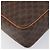 Céline Borsa a tracolla CELINE Macadam Canvas PVC Pelle Marrone Oro Auth 199592A D'oro - vista 15