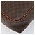 Céline Borsa a tracolla CELINE Macadam Canvas PVC Pelle Marrone Oro Auth 199592A D'oro - vista 16