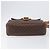Céline Borsa a tracolla CELINE Macadam Canvas PVC Pelle Marrone Oro Auth 199592A D'oro - vista 5