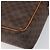 Céline Borsa a tracolla CELINE Macadam Canvas PVC Pelle Marrone Oro Auth 199592A D'oro - vista 9