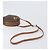 Céline Borsa a tracolla CELINE Macadam PVC Pelle Marrone Tono Oro Auth 198926 - vista 7