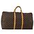 LOUIS VUITTON Monogram Keepall 60 Boston Bag M41422 LV Auth 197464A Monogramma