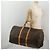 LOUIS VUITTON Monogram Keepall 60 Boston Bag M41422 LV Auth 197464A Monogramma - vista 22