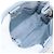 Borsa Miu Miu in pelle Nappa Crystal 2way Azzurro Argento Auth 196642M Blu chiaro - vista 11