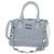 Borsa Miu Miu in pelle Nappa Crystal 2way Azzurro Argento Auth 196642M Blu chiaro - vista 13
