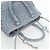 Borsa Miu Miu in pelle Nappa Crystal 2way Azzurro Argento Auth 196642M Blu chiaro - vista 14