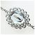 Borsa Miu Miu in pelle Nappa Crystal 2way Azzurro Argento Auth 196642M Blu chiaro - vista 19