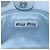 Borsa Miu Miu in pelle Nappa Crystal 2way Azzurro Argento Auth 196642M Blu chiaro - vista 28