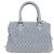 Borsa Miu Miu in pelle Nappa Crystal 2way Azzurro Argento Auth 196642M Blu chiaro - vista 3