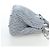 Borsa Miu Miu in pelle Nappa Crystal 2way Azzurro Argento Auth 196642M Blu chiaro - vista 5