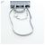 Borsa Miu Miu in pelle Nappa Crystal 2way Azzurro Argento Auth 196642M Blu chiaro - vista 8