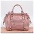 Borsa a mano Miu Miu in pelle 2way Rosa Argento Auth ki6786M - vista 12
