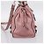 Borsa a mano Miu Miu in pelle 2way Rosa Argento Auth ki6786M - vista 4