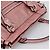 Borsa a mano Miu Miu in pelle 2way Rosa Argento Auth ki6786M - vista 6
