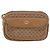 Borsa a tracolla GUCCI in tela Micro GG Beige e oro Auth ep15764 - vista 13