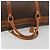 Céline Borsa Boston CELINE Macadam PVC Pelle Marrone Tono Oro Auth 196132 - vista 7