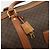 Céline Borsa Boston CELINE Macadam PVC Pelle Marrone Tono Oro Auth 196132 - vista 9