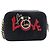 Borsa a tracolla con catena Christian Louboutin in pelle nera e oro Auth 200300A Nero D'oro - vista 13