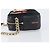 Borsa a tracolla con catena Christian Louboutin in pelle nera e oro Auth 200300A Nero D'oro - vista 4