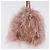 Borsa FENDI Selleria Mini Mamma Baguette Bag Wool Pink Silver 8BR185 Auth yk20834SAM Argento Rosa - vista 4