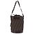 Borsa a tracolla FENDI Zucca Canvas Marrone Nero Auth 199123V