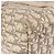 Borsa a mano Christian Dior Trotter Canvas Floral Ivory Silver Auth am12468 Argento Crudo - vista 14