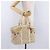 Borsa a mano Christian Dior Trotter Canvas Floral Ivory Silver Auth am12468 Argento Crudo - vista 25
