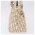 Borsa a mano Christian Dior Trotter Canvas Floral Ivory Silver Auth am12468 Argento Crudo - vista 4