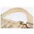 Borsa a mano Christian Dior Trotter Canvas Floral Ivory Silver Auth am12468 Argento Crudo - vista 8