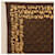 Sciarpa LOUIS VUITTON Monogram Graffiti Brown LV Auth bs36792V Marrone - vista 2
