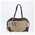 Sac Tote PRADA Canvas Jacquard Beige Silver Auth 199661V Argenté - vue 12