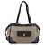 Sac Tote PRADA Canvas Jacquard Beige Silver Auth 199661V Argenté - vue 2