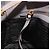 Bolso de hombro PRADA en cuero Taurillon Gris Oro 1BE066 Auth am12351SAM Castaño Dorado - vista 24