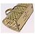 LOUIS VUITTON Presse-papier Motif Monogram Keepall Métal Ton Or LV Auth 198558A - vue 10